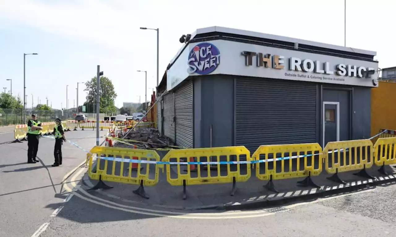 Popular The Roll Shop locked down by police after 'building collapses'