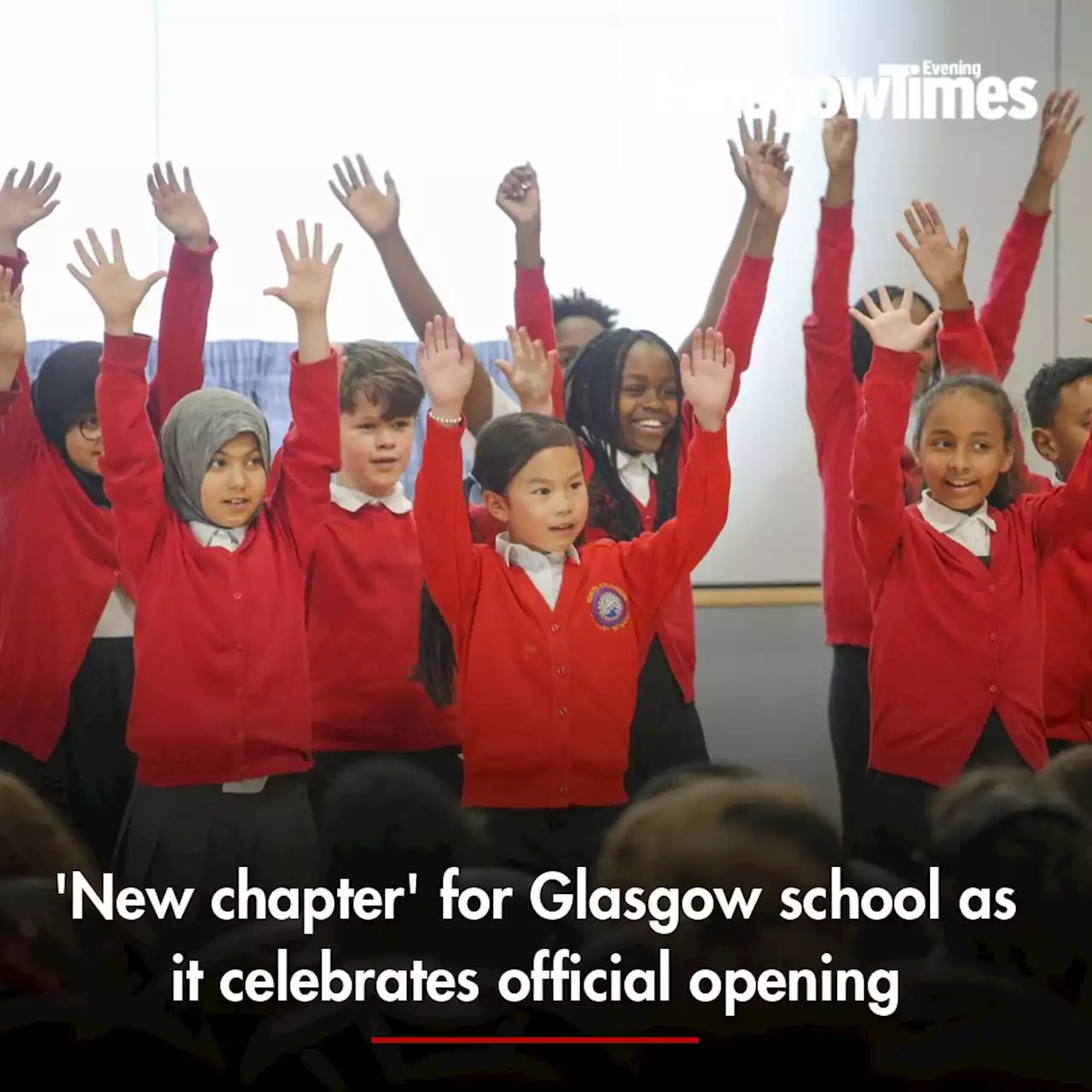 'New chapter' for Glasgow school as it celebrates official opening