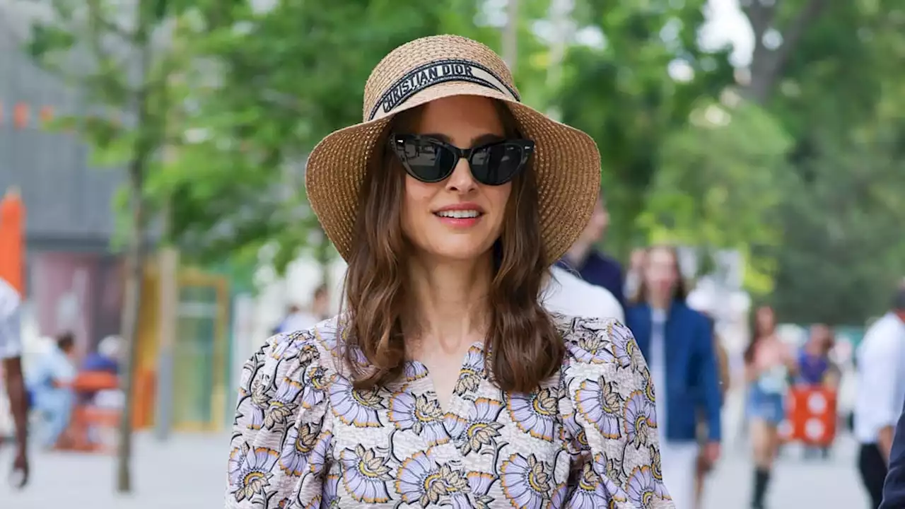 Natalie Portman's super chic mini dress is perfect for Wimbledon 2023