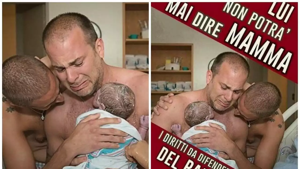 Fratelli d'Italia condannata per l'utilizzo di una foto di una famiglia di due papà: dovrà risarcire la coppia