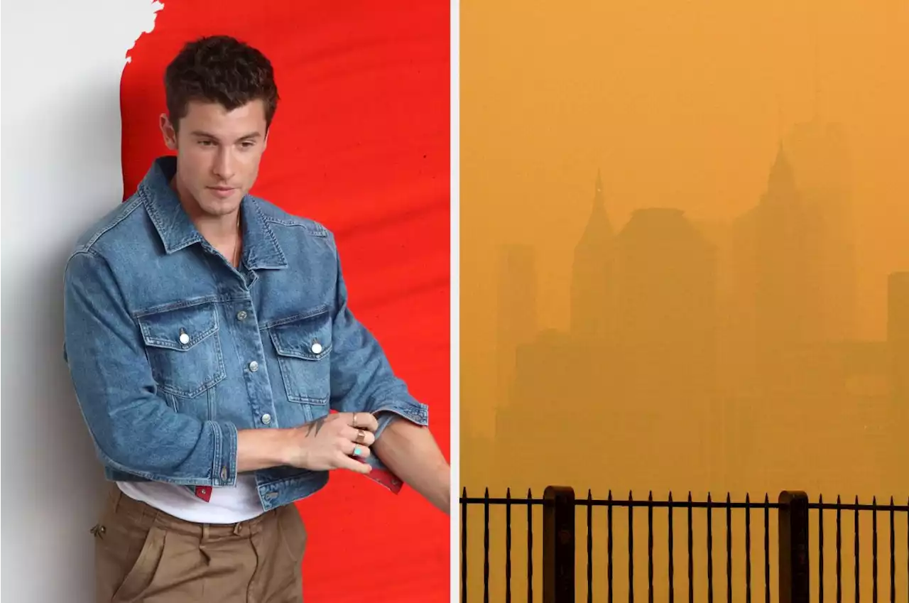 Shawn Mendes Raises Eyebrows After Using Photo Of Wildfire Smoke To Promote New Single