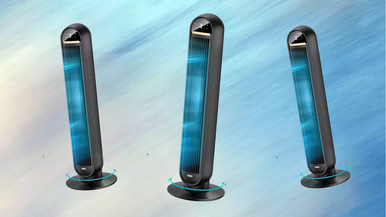 The Ultra-Quiet Tower Fan That Reviewers Call 'Perfect' Is On Sale Right Now