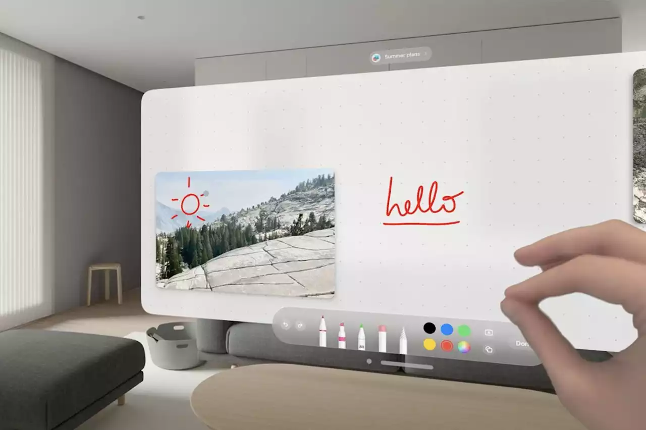 Comment contrôler l'Apple Vision Pro ? Gestes, voix, clavier, regard...