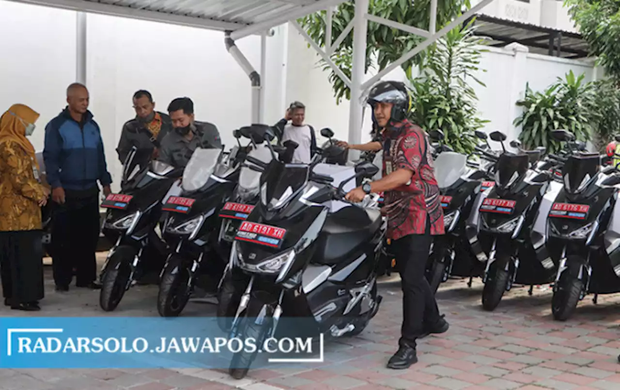 Dapat Motor Listrik Baru, Kendaraan Dinas Lama Lurah dan Sekcam Ditarik Pemkot