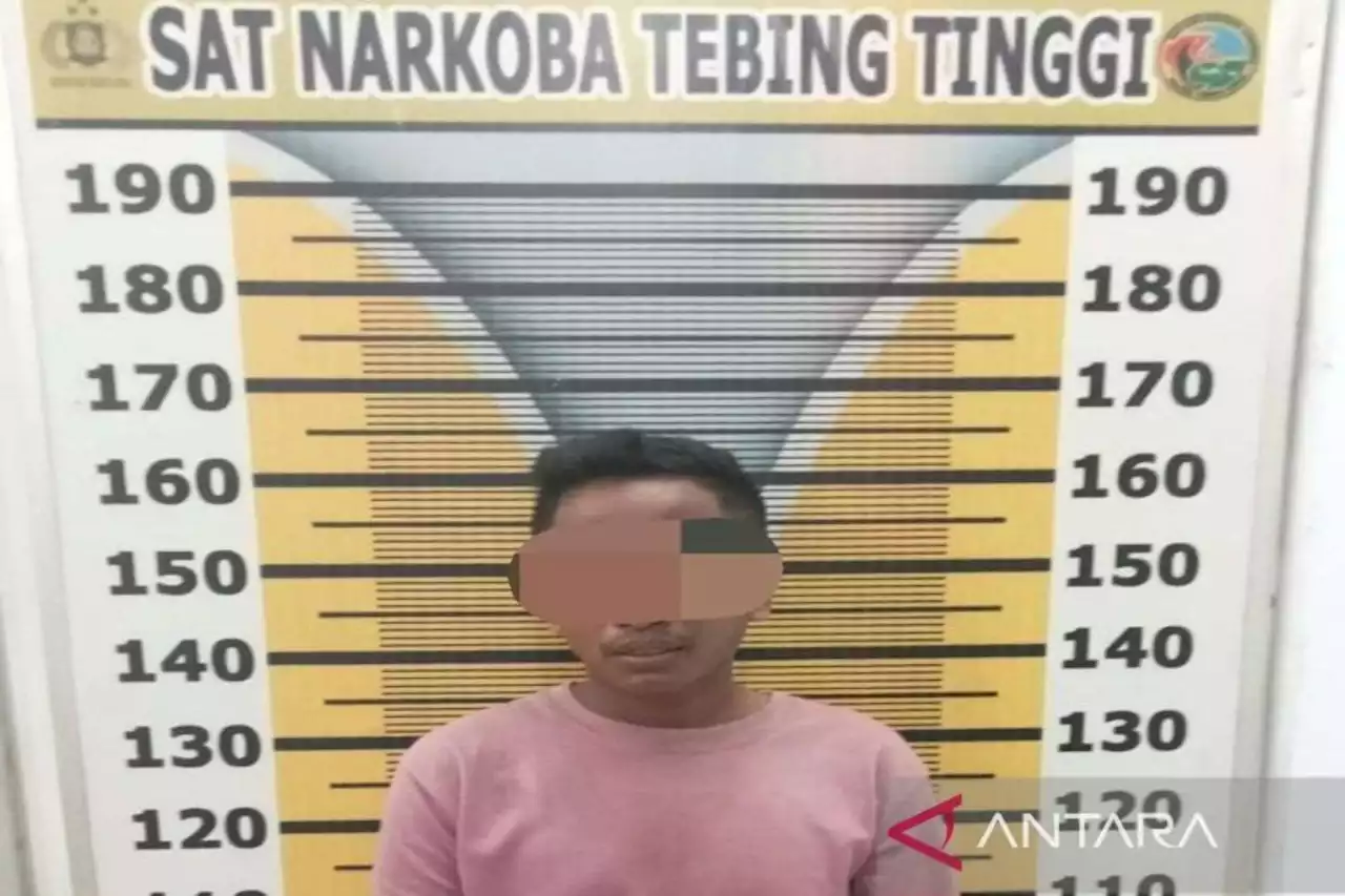 Pengedar Sabu-Sabu di Tebing Tinggi Digerebek di Rumah, Tuh Orangnya