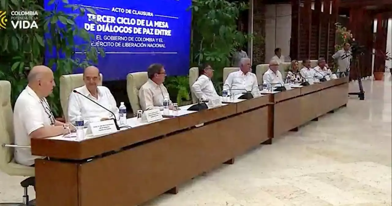 EN VIVO🔴: Diálogos de paz Gobierno - ELN en Cuba, cese bilateral del fuego