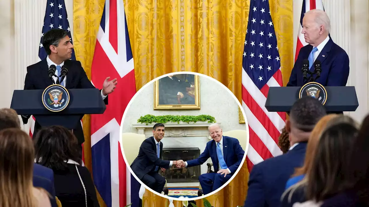 Britain and America hail new 'special relationship' after signing 'Atlantic declaration' economic agreement