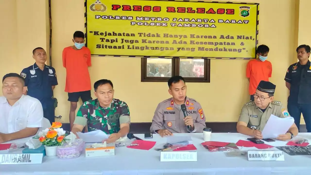 Polisi Ringkus Pengedar Narkoba di Tambora, Sabu Seberat 1,2 Kg Disita