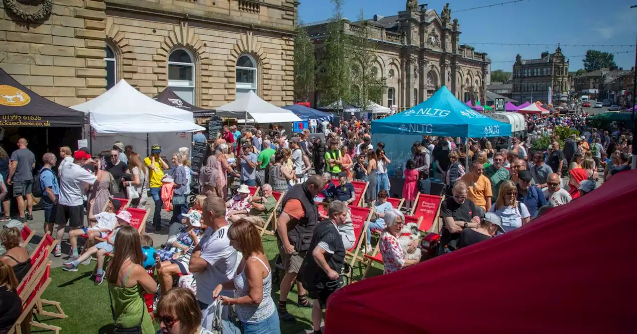 Accrington's food festival success as 12,000 people enjoy the sunshine