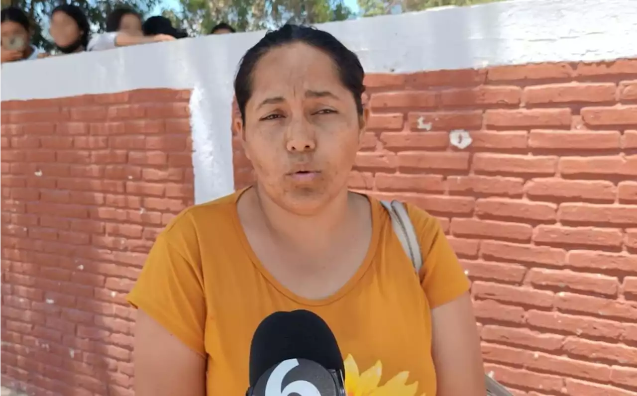 Madres protestan por presuntas amenazas a alumnos en Matamoros