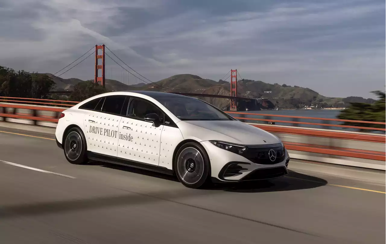 Mercedes' Level 3 automated driver-assist system made legal in California