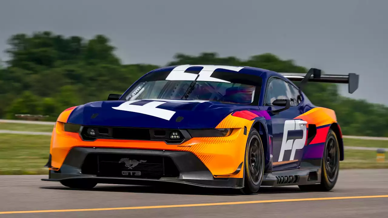 Wicked! This Is the Ford Mustang GT3 Race Car For Le Mans (and Beyond) in 2024