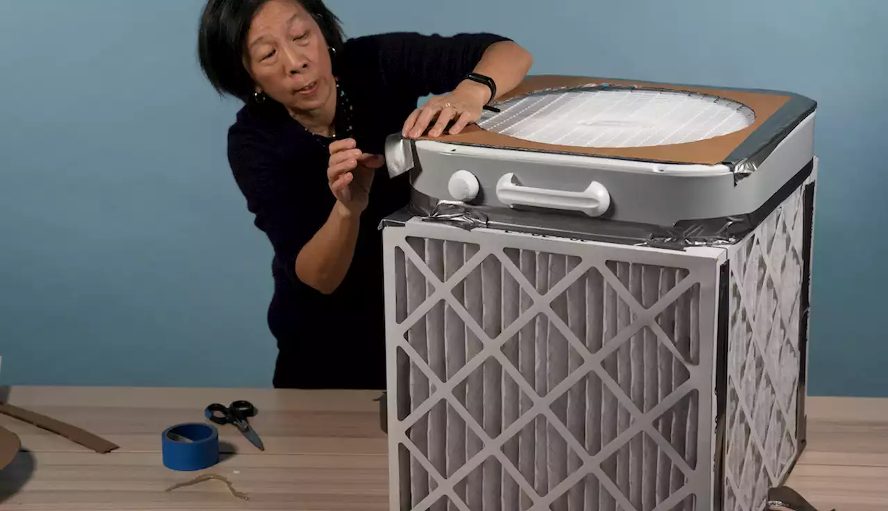 Social media and duct tape: People turn to DIY air purifiers amid wildfire smoke