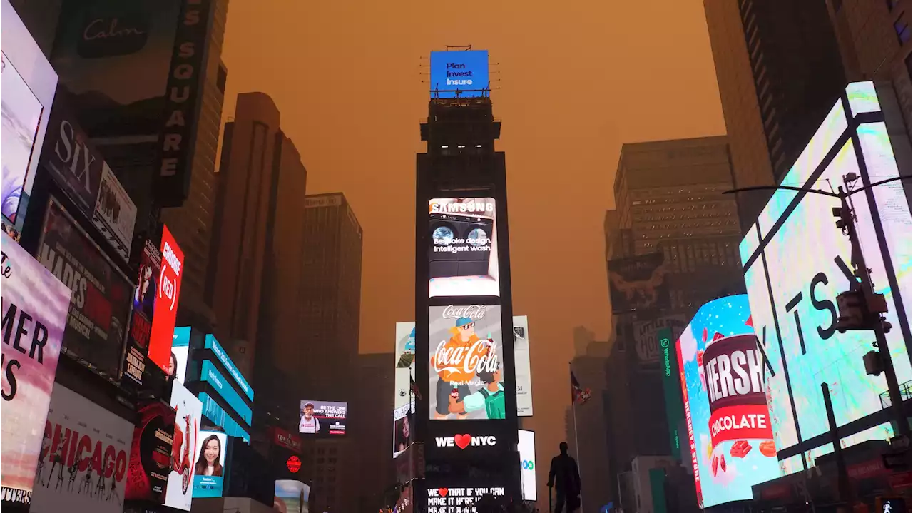 La “nueva realidad climática' que se esconde tras el cielo anaranjado de Nueva York