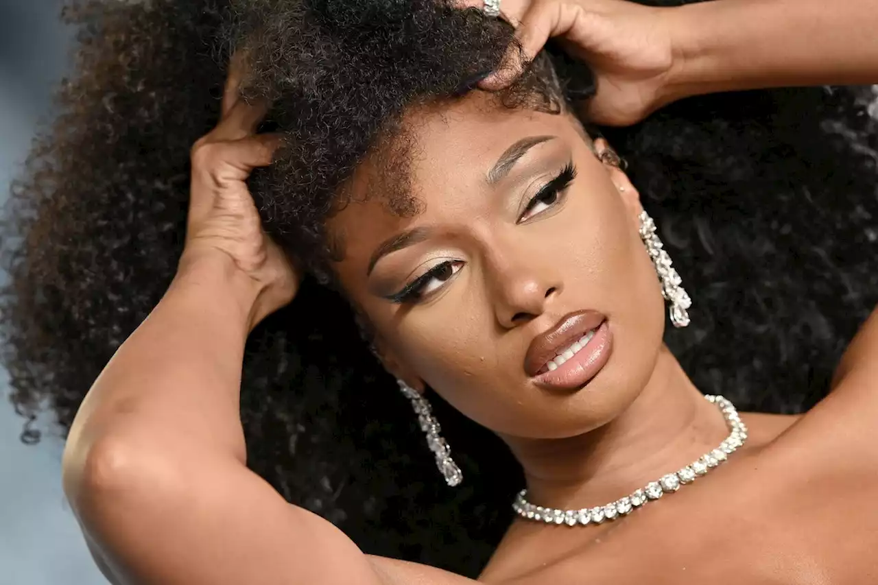 Megan Thee Stallion’s Barbie Pink Aura Nail Art Is the Ultimate Vacation Mani