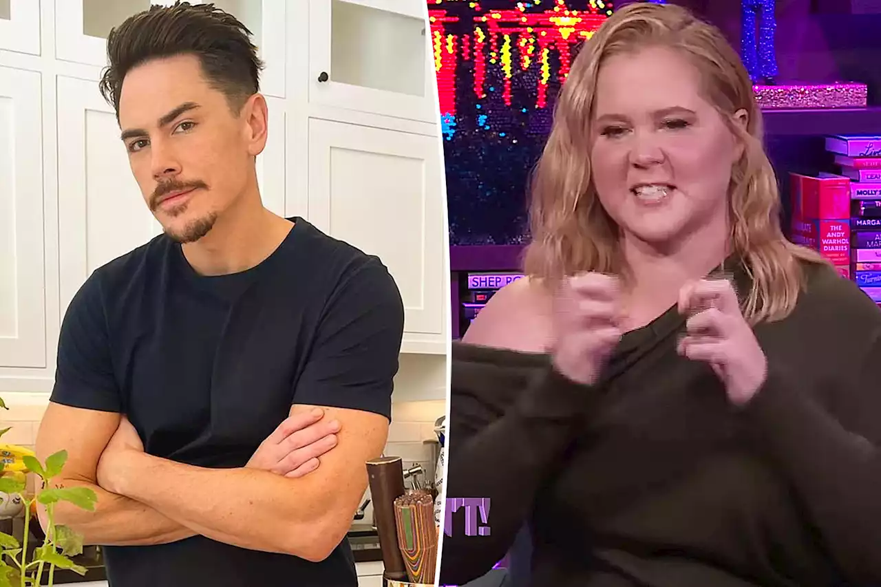 Amy Schumer defends T-shirt sex after Tom Sandoval’s ‘revolting’ reunion comment