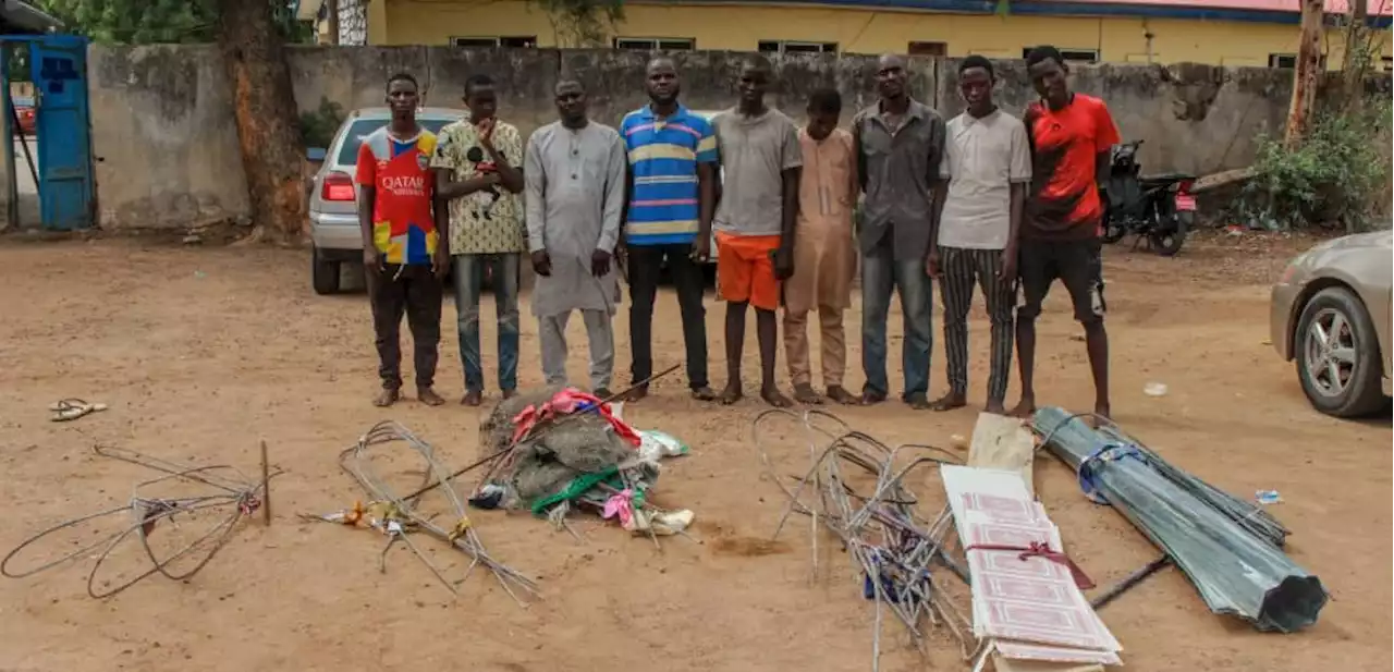 Police arrest suspected thieves looting properties at Kano demolition sites