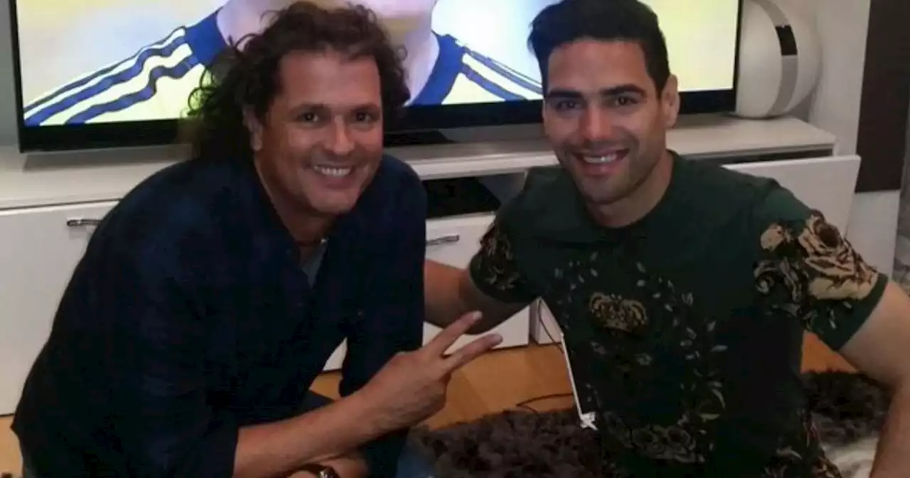 Carlos Vives se le declaró a Falcao porque fue a Argentina y vio algo que lo llenó de orgullo: “Te quiero”