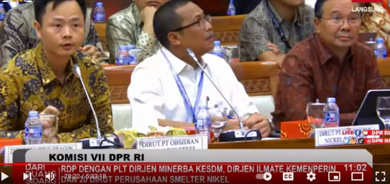 Petinggi Perusahaan China Kena 'Semprot' karena tak Pakai Bahasa Indonesia Saat Sidang DPR |Republika Online