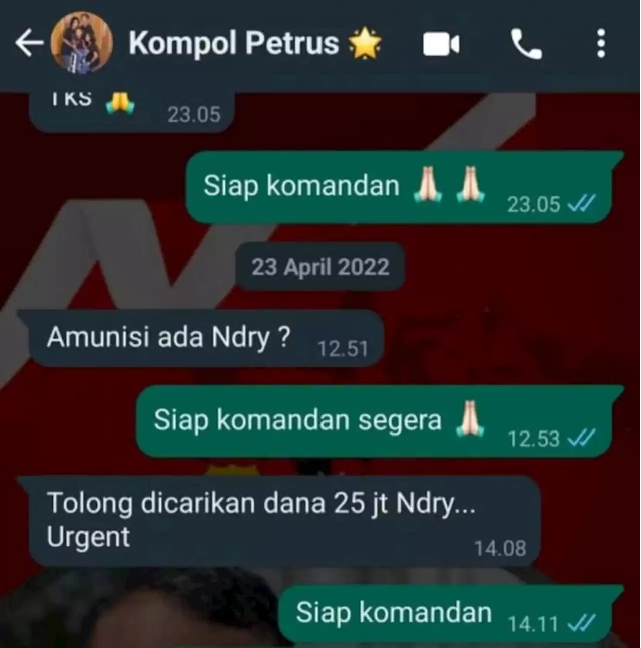 Wakapolri Akui Sudah Dengar Kasus Bripka Andry Setor Rp 650 Juta ke Atasannya |Republika Online