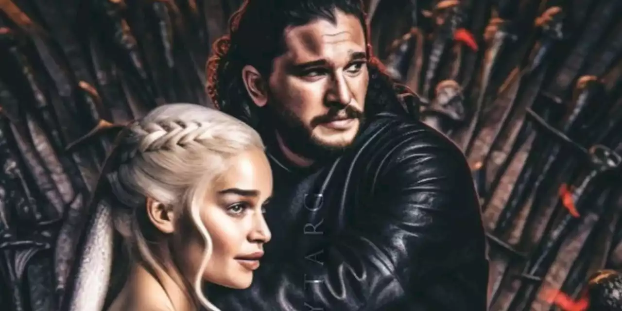 Game Of Thrones Art Imagines Happier Ending For Jon & Dany After Tragic Finale