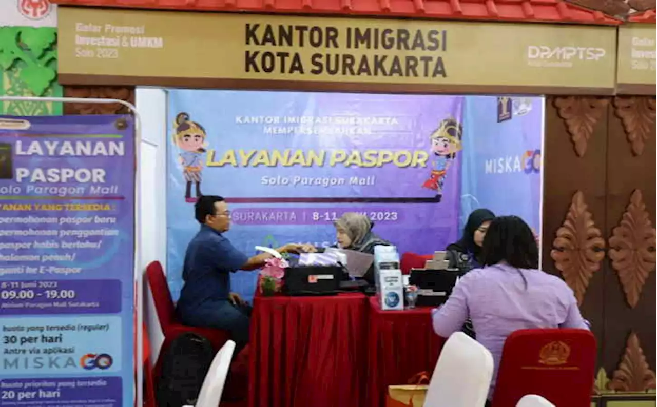 Kantor Imigrasi Surakarta Meriahkan Gelar Promosi Investasi dan UMKM Solo 2023