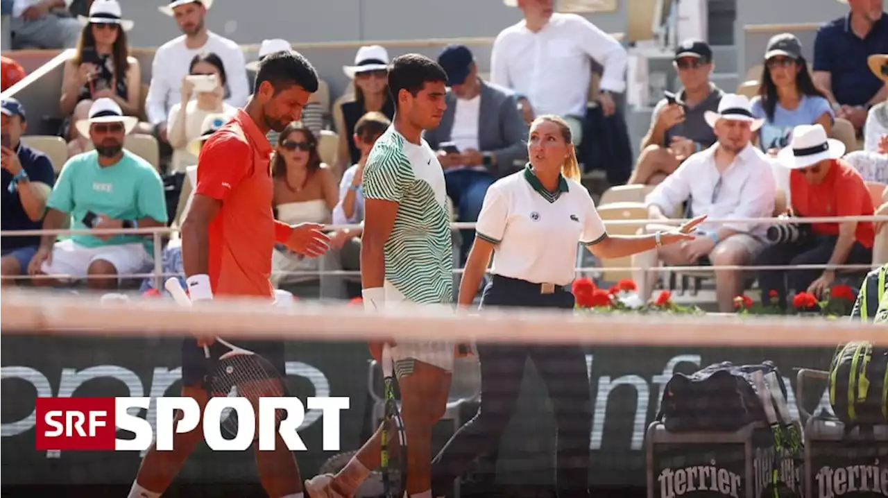 Wachablösung muss warten - Djokovic löst Final-Ticket gegen verletzten Alcaraz