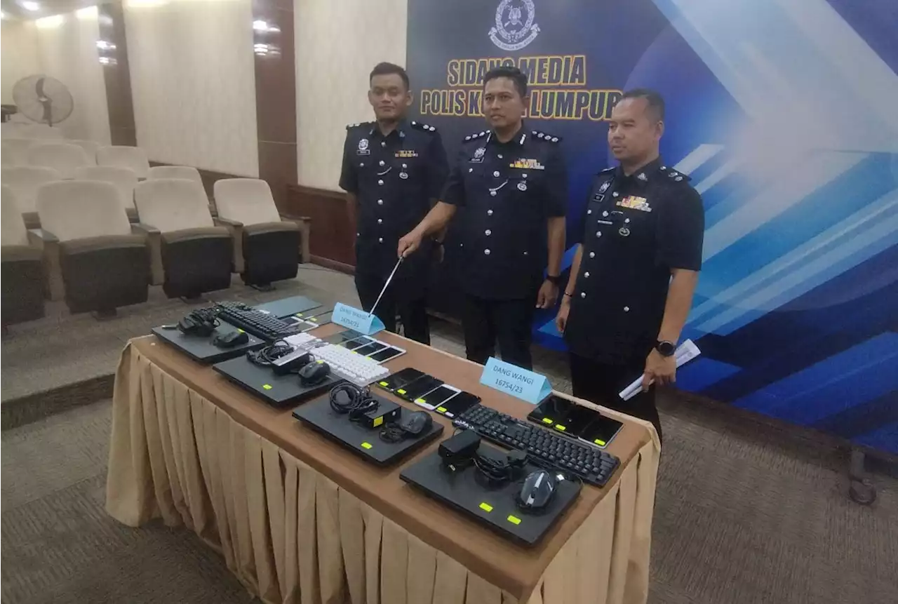 Four nabbed in scam call centre raid in Bukit Bintang