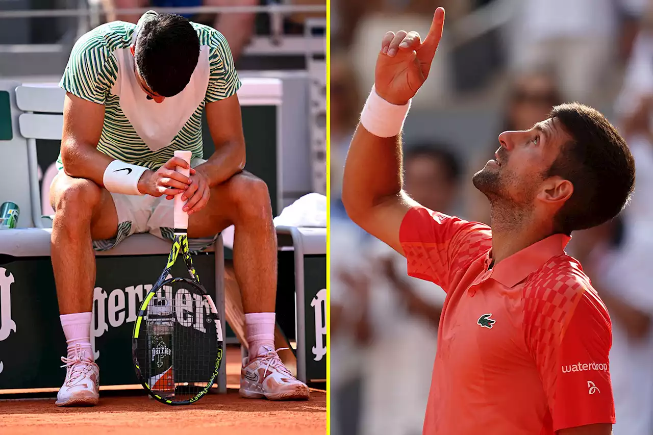 Djokovic booed by fans after beating injured Alcaraz to reach French Open final