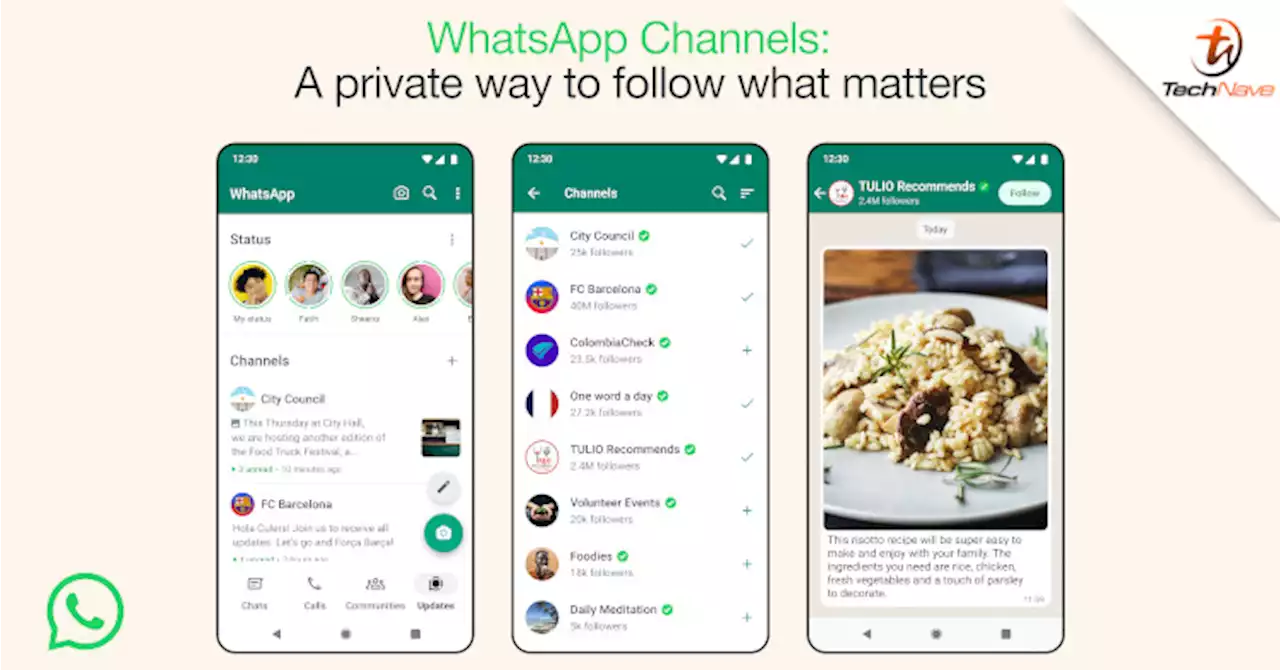 WhatsApp to roll out Channels feature in selected countries soon | TechNave