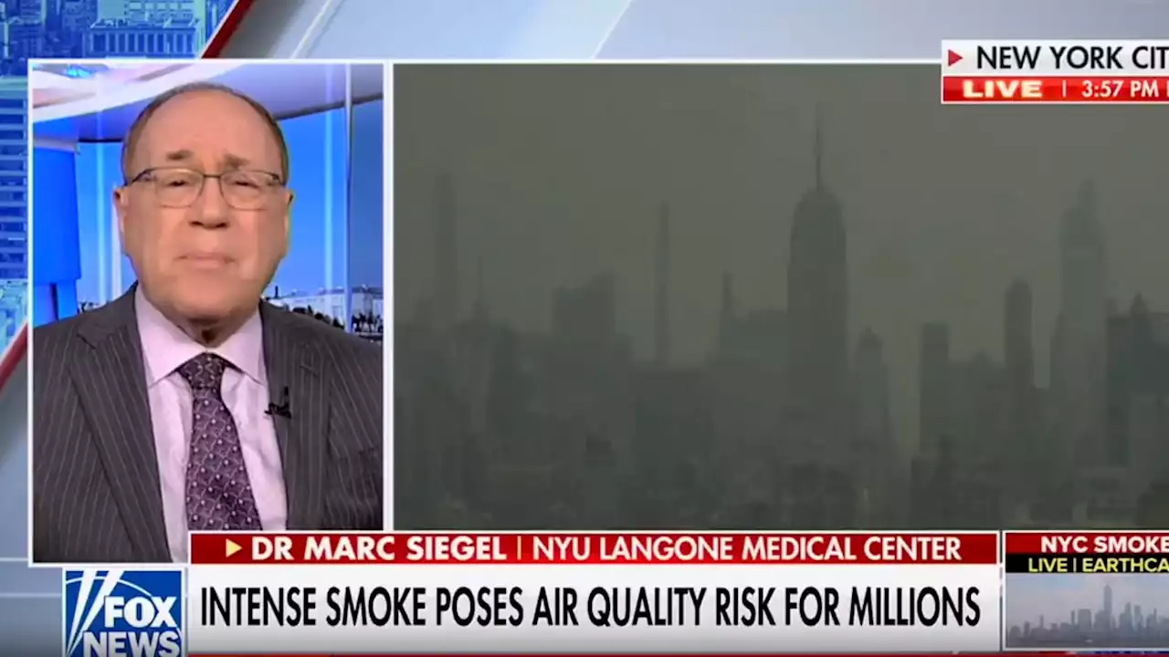 Fox News Doctor Encourages Masks for Wildfire Smoke—After Hosts Mock Them