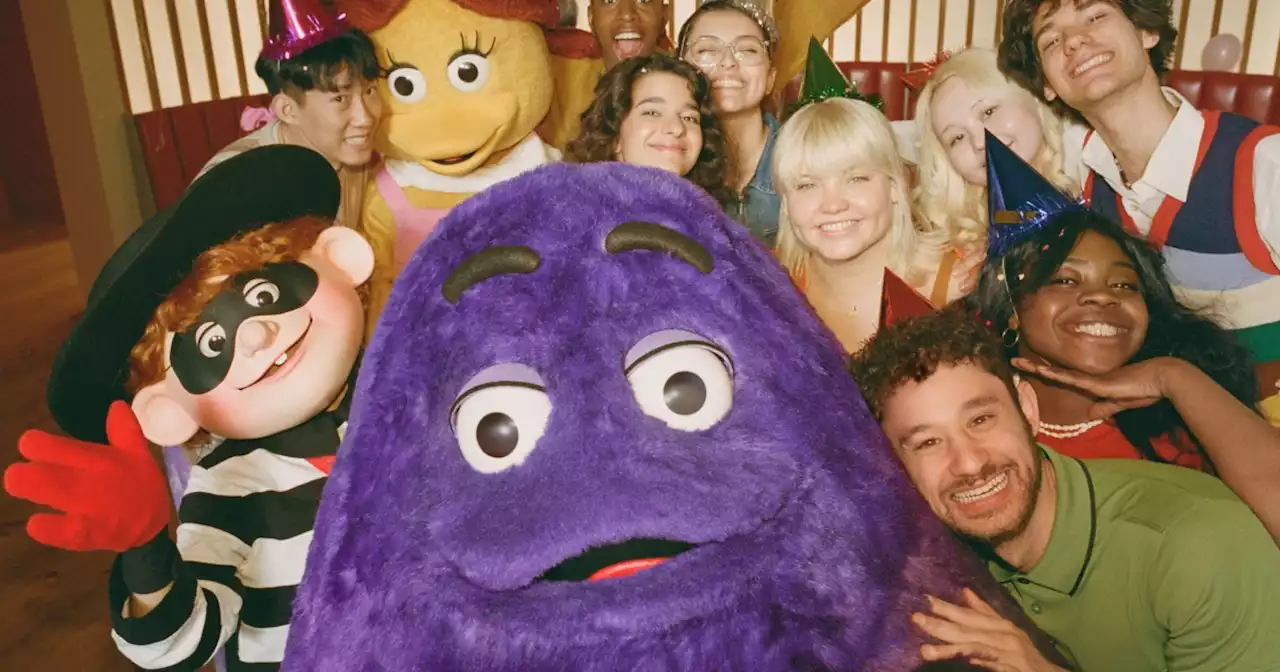 Grimace inspired a new McDonald's shake. But what is he, exactly?