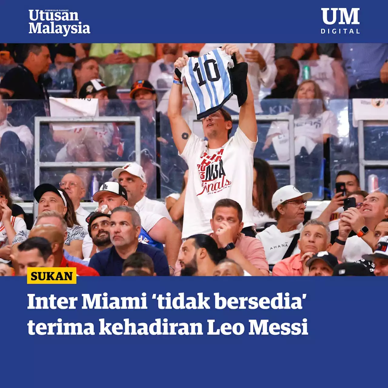 Inter Miami ‘tidak bersedia’ terima kehadiran Messi