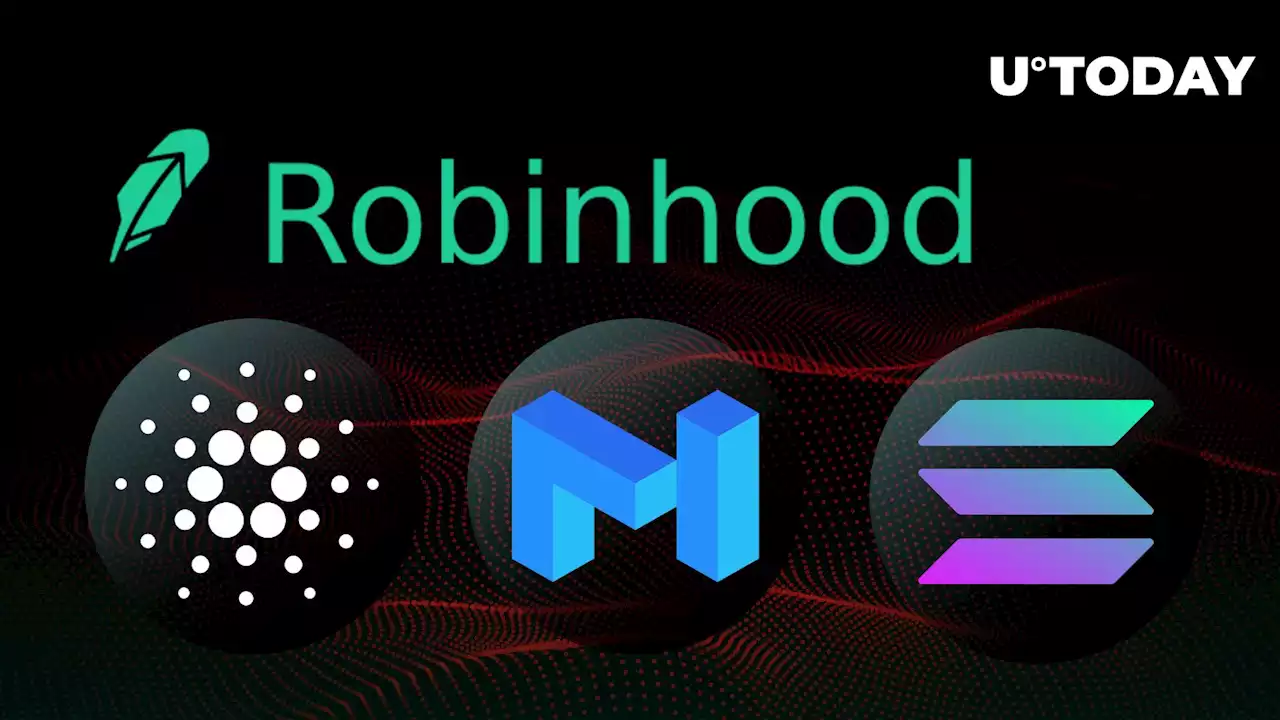 Cardano (ADA), Polygon (MATIC), and Solana (SOL) to Be Dropped by Robinhood. What About Dogecoin (DOGE) and Shiba Inu (SHIB)?