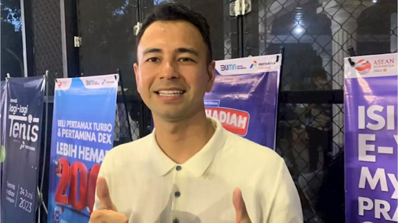 Raffi Ahmad Umumkan Jadwal Lagi-Lagi Tenis Maju, Tiket Bisa Dibeli Hari Ini