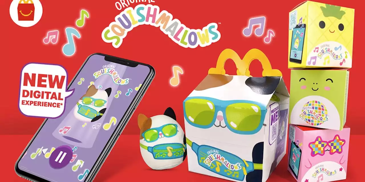 Squishmallows are coming to McDonald’s Happy Meals