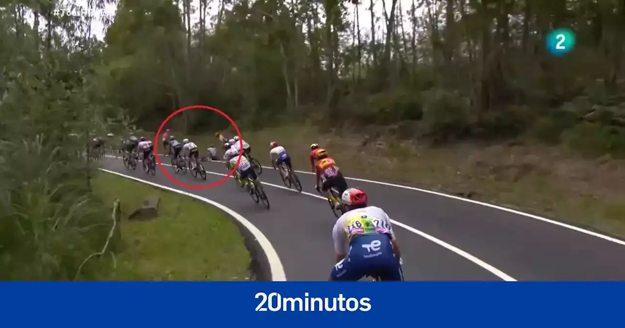 Una brutal caída obliga a Enric Mas a abandonar el Tour de Francia