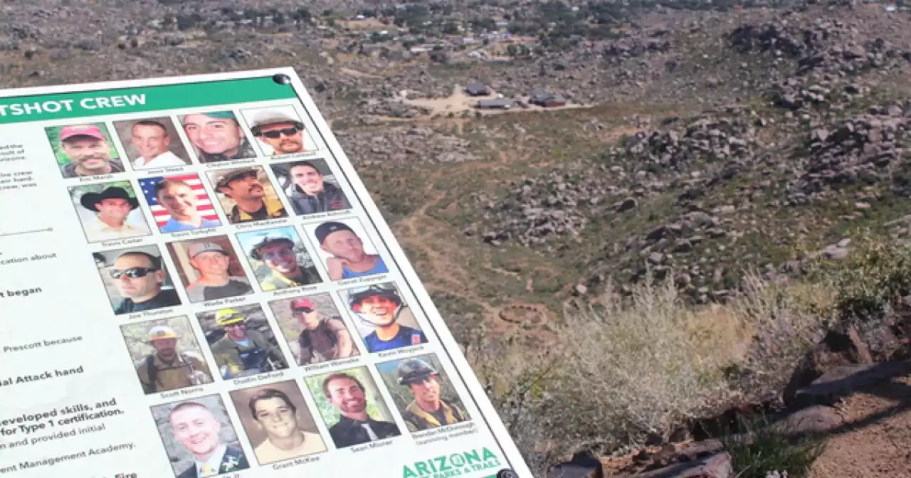 Memorial held to remember the victims of the Yarnell Hill Fire