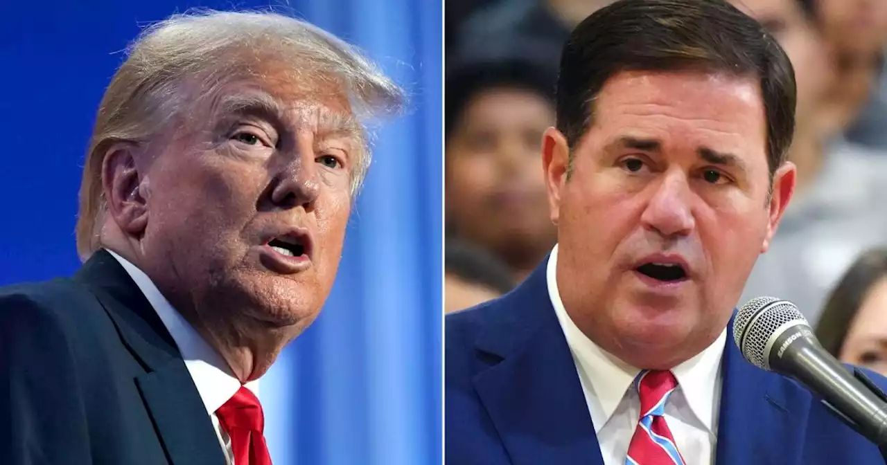 Trump pressured former governor Doug Ducey after 2020 election to help overturn his defeat