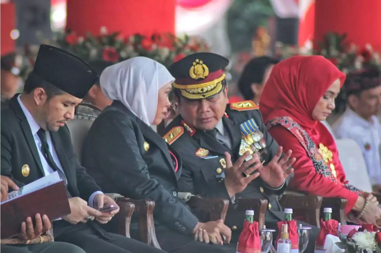 Gubernur Jatim berharap Polri jaga sinergitas wujudkan pemilu damai