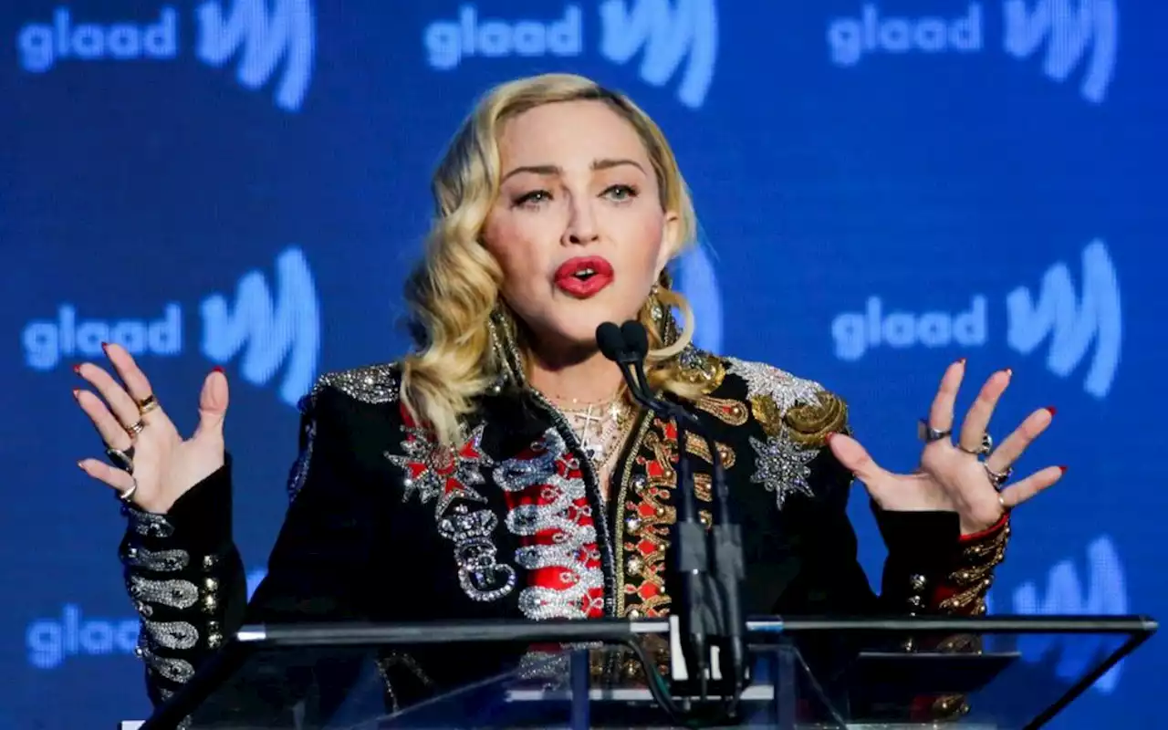 Madonna estaba en el estudio con Katy Perry antes de su colapso