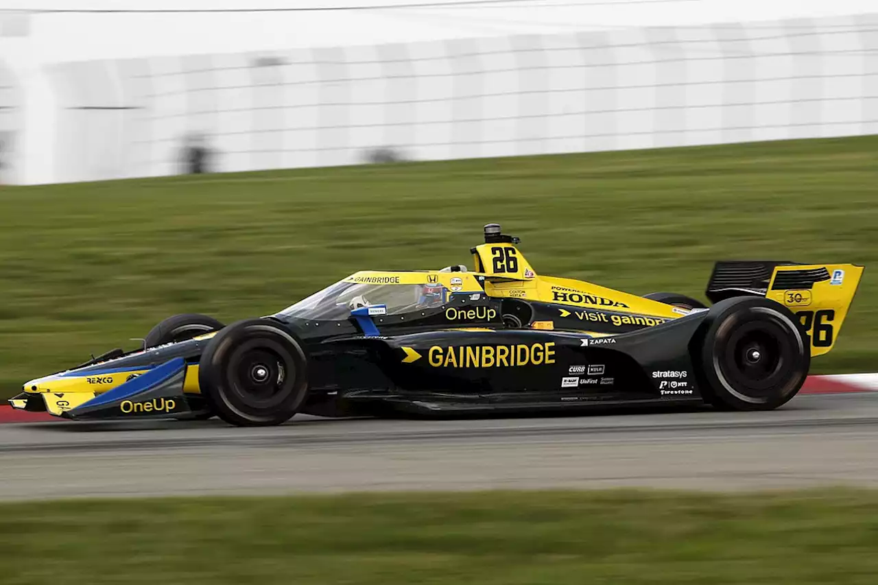 IndyCar Mid-Ohio: Herta snatches last-gasp pole for Andretti