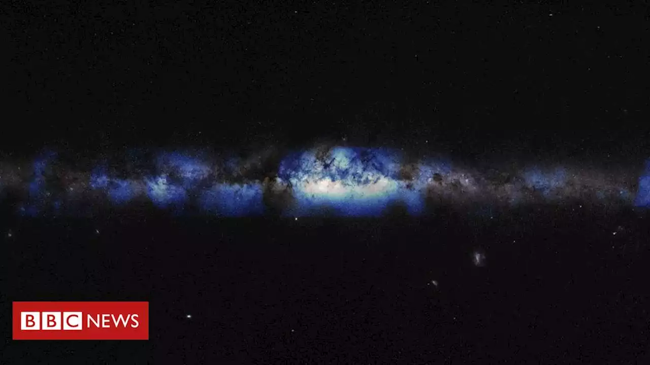 Observatório revela imagem inédita de 'partículas fantasma' na Via Láctea - BBC News Brasil