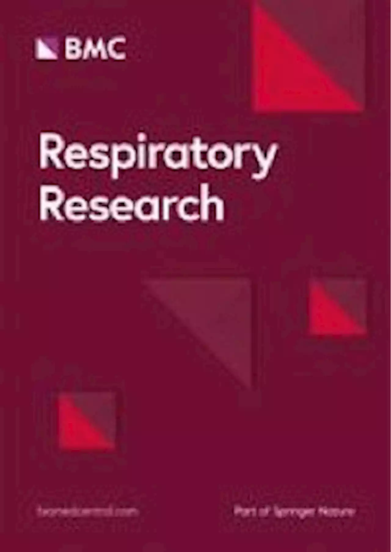 Dysregulation of iron homeostasis in airways associated with persistent preschool wheezing - Respiratory Research