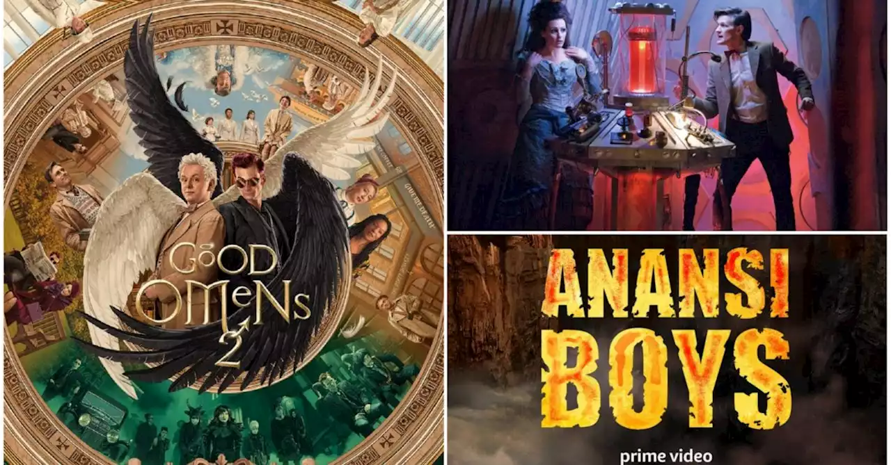 Neil Gaiman Talks/Updates Good Omens 2, Doctor Who, Anansi Boys