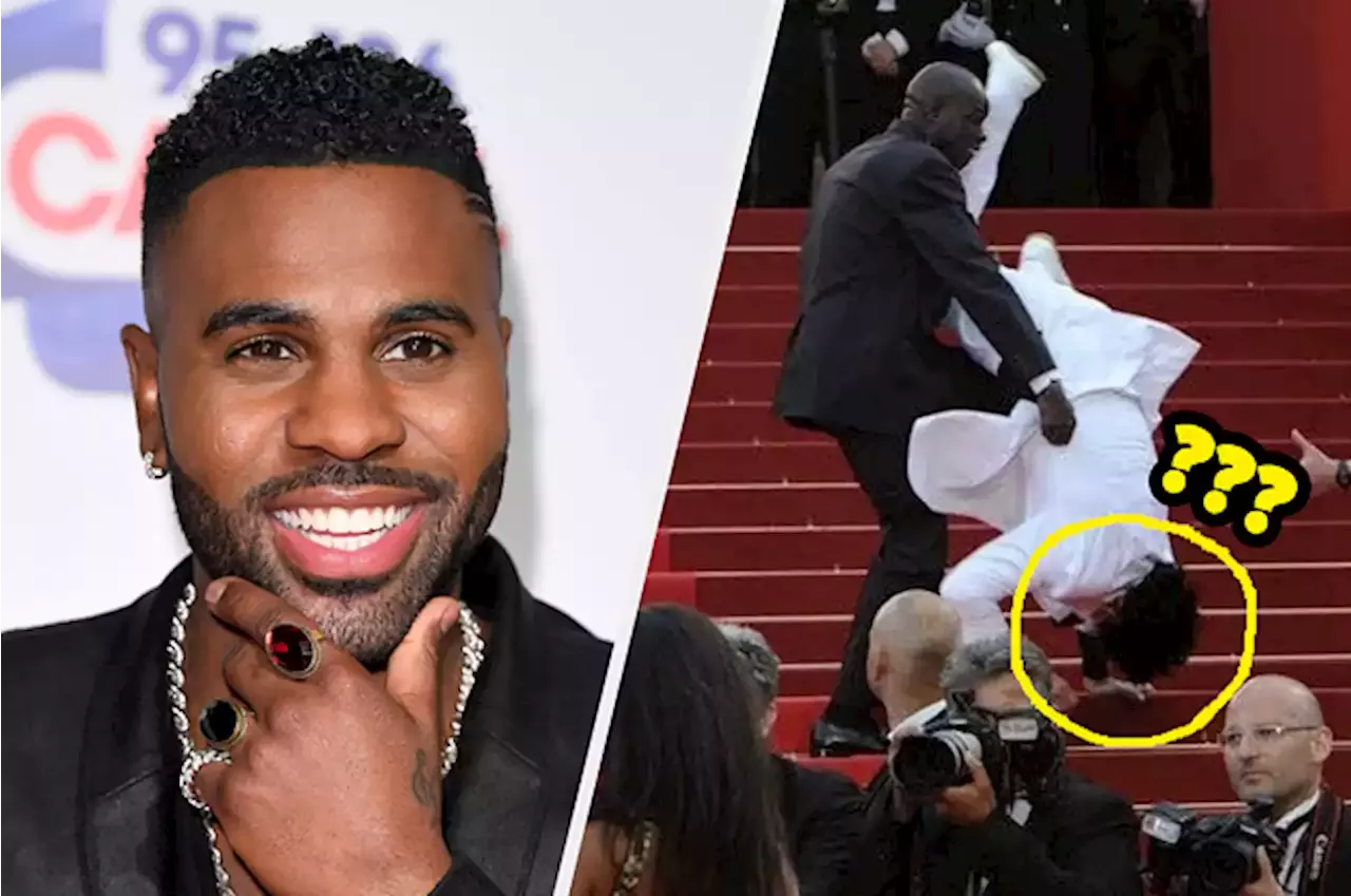 Jason Derulo Responded To The Hilarious Meme Of Him Falling Down The