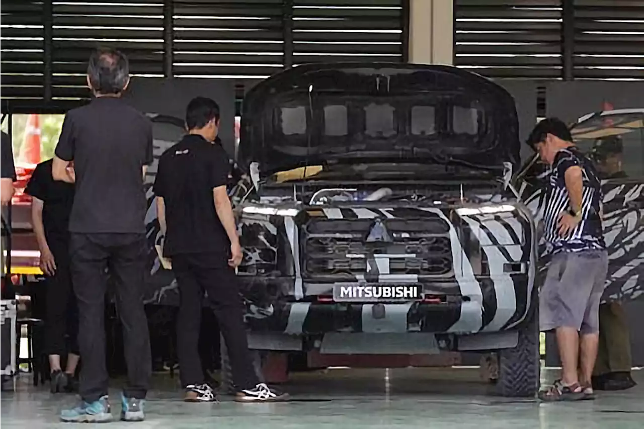 Here's Your First Look At The All-New Mitsubishi Strada's Interior, Engine Bay | CarGuide.PH | Philippine Car News, Car Reviews, Car Prices