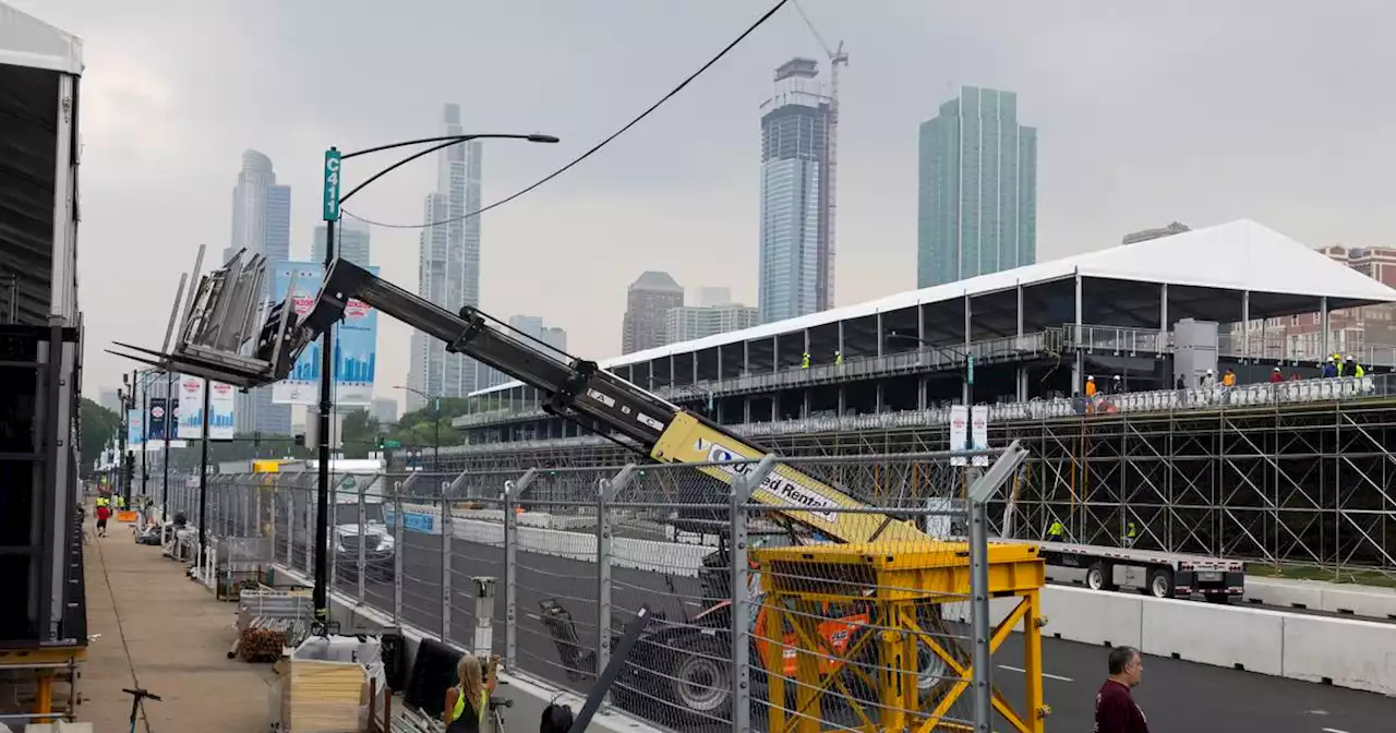 NASCAR contractor dies in Grant Park ahead of Chicago Street Race