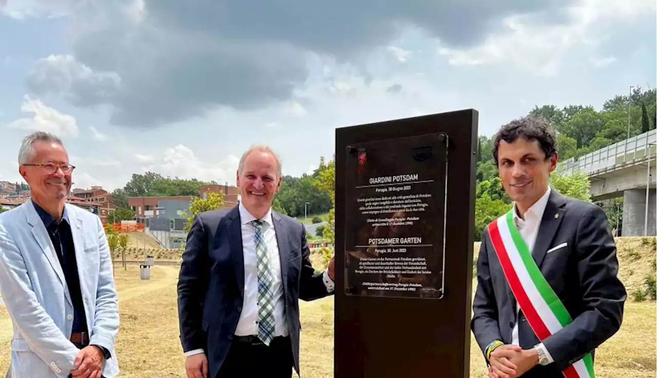 Eröffnung des „Giardini Potsdam“ in Perugia