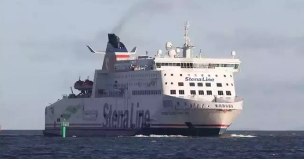 Man falls from Scots Stena Line ferry and is airlifted to hospital